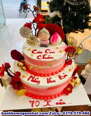 Bánh Kem Mừng Thọ 03